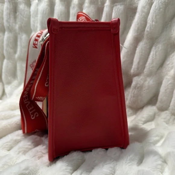 🐰 Steve Madden Red Women's Crossbody Tote Bag Set - Picture 6 of 7
